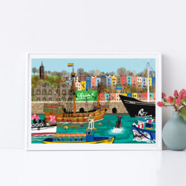 Bristol Harbour art print